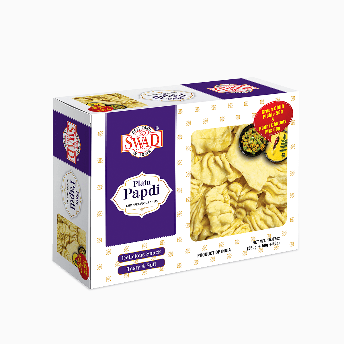 Swad Papdi Ganthia (400g  14Oz)