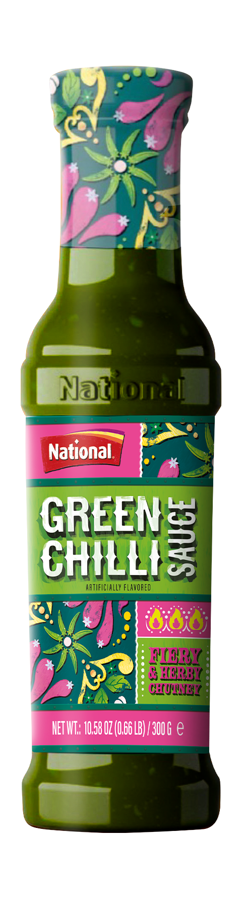National Green Chilli Sauce (300g 10oz)