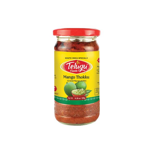 Telugu Mango Thokku Without Garlic Pickle (300g  10.58oz)