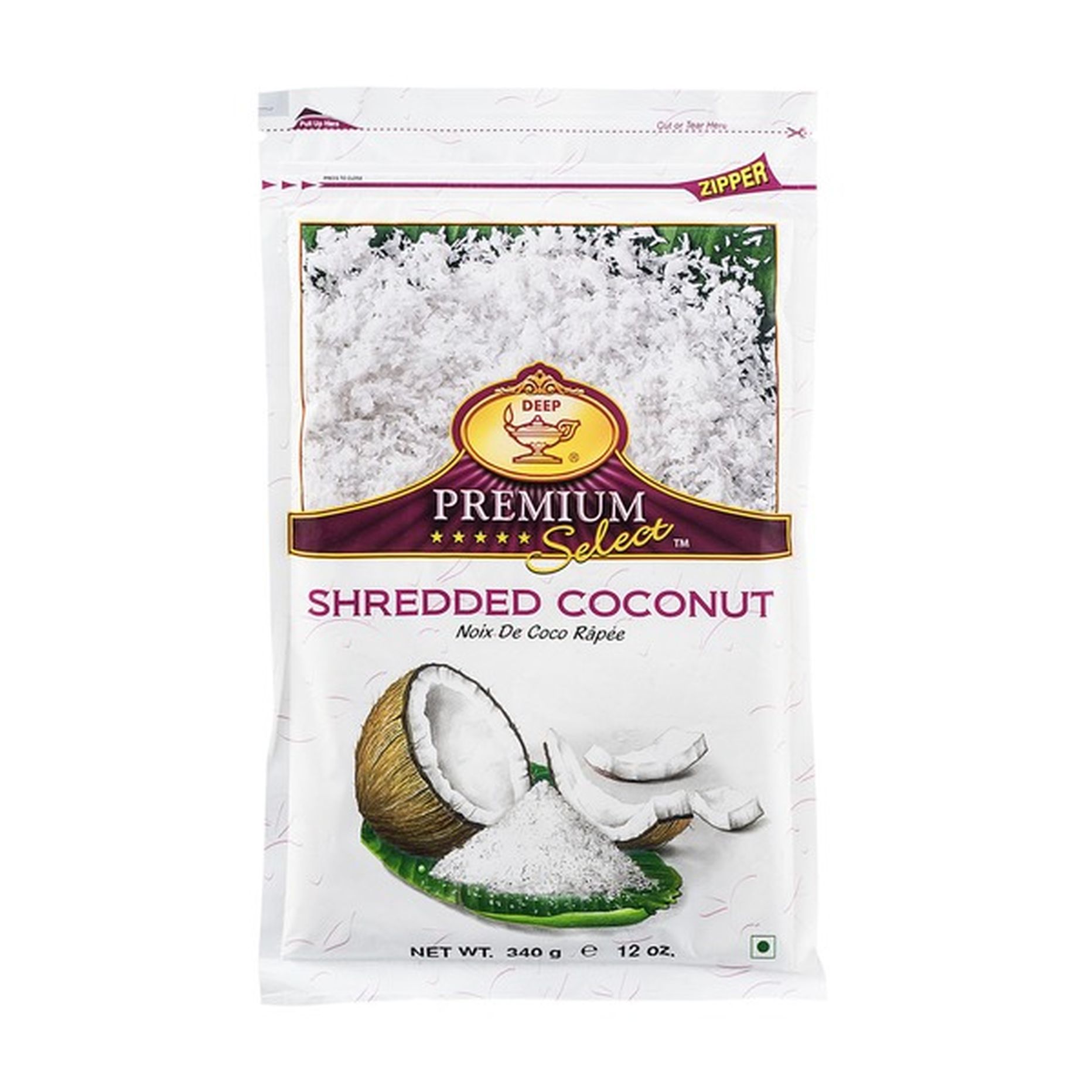 Deep Large Shred Coconut (340g  12oz)