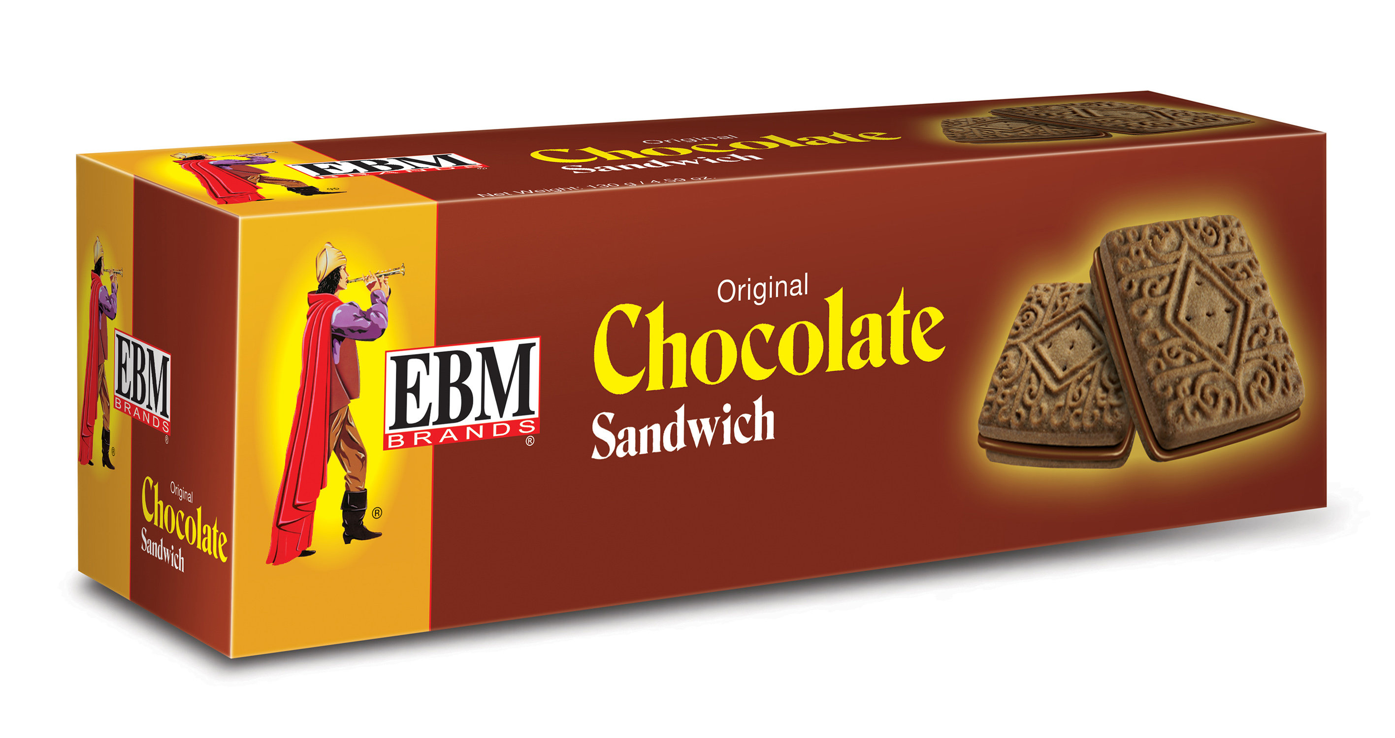 Ebm Chocolate Sandwich Cookies (128g  4.52Oz)