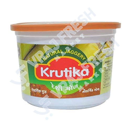 Krutika Desi Gud Natural Jaggery (900g  31.75Oz)