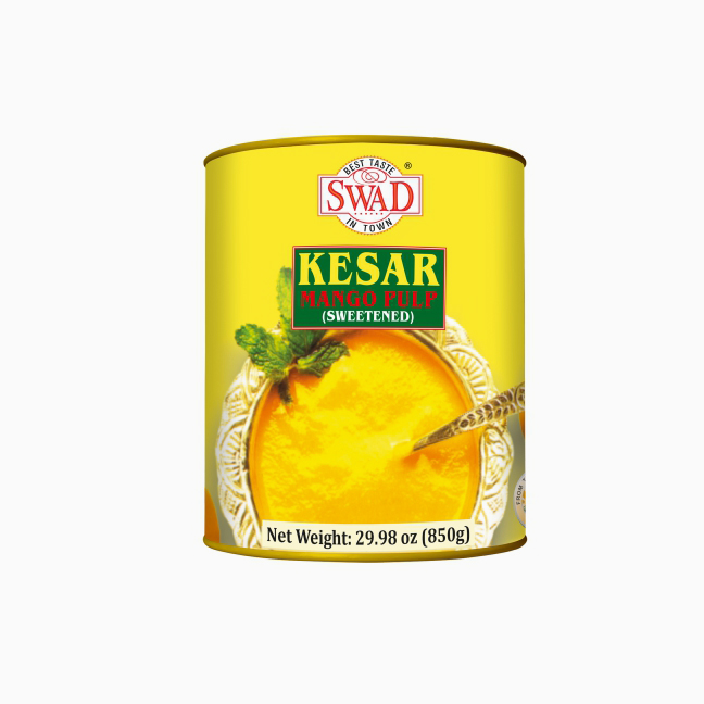 Swad Kesar Mango Pulp Sweetened (850g 29.9oz)