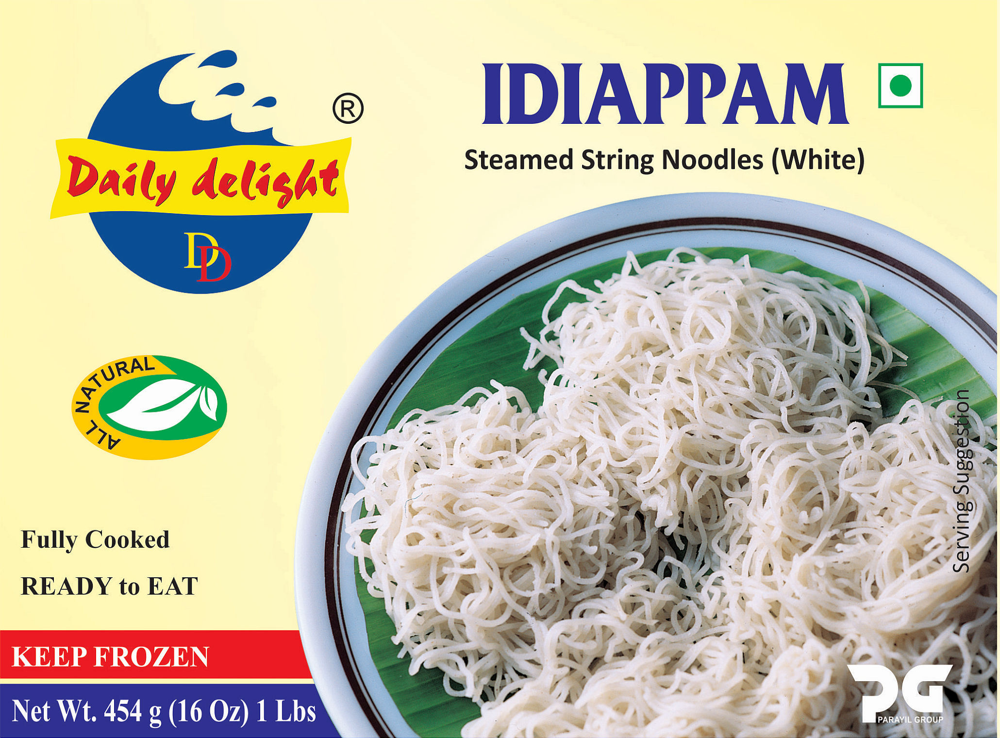 Daily Delight Idiappam White (454g  16Oz)