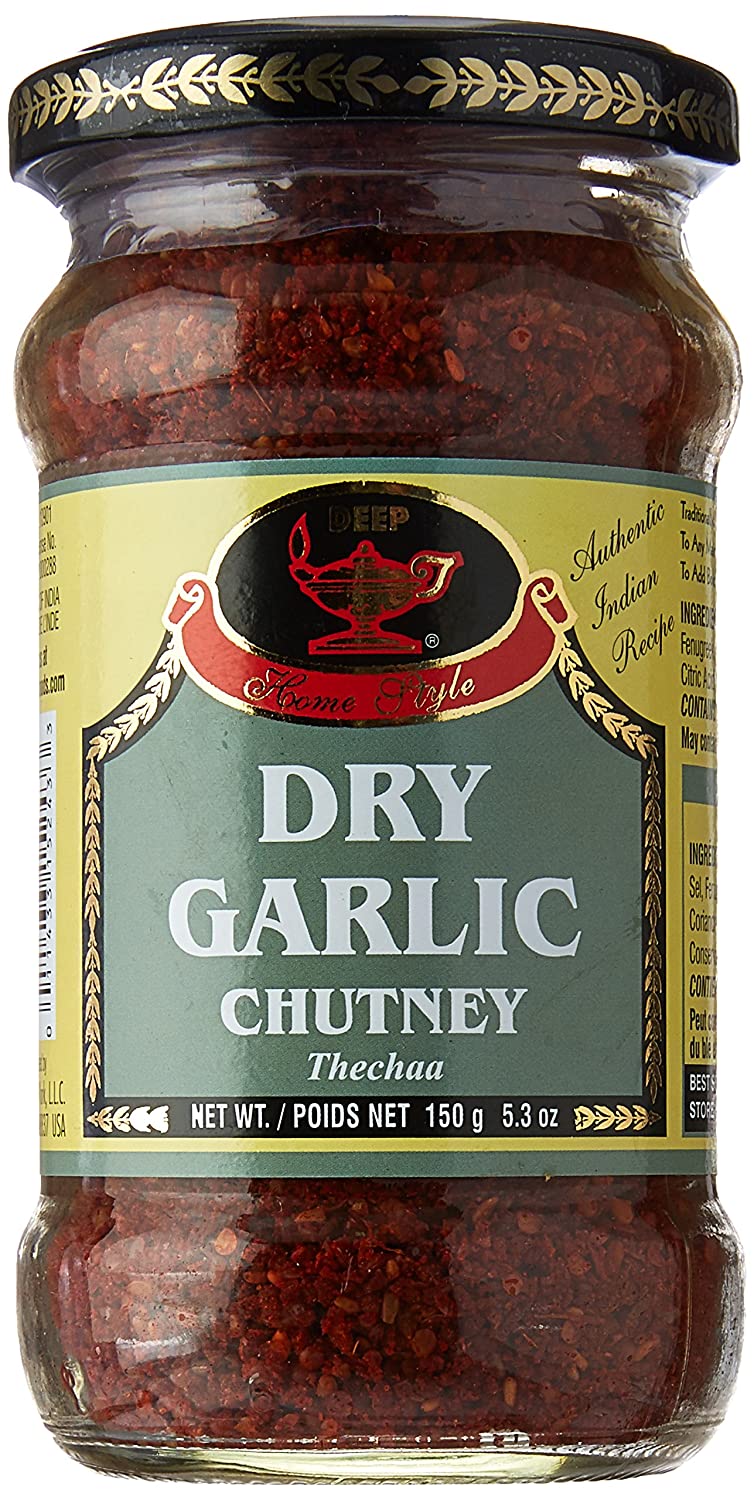 Deep Dry Garlic Chutney (150G  5.3Oz)