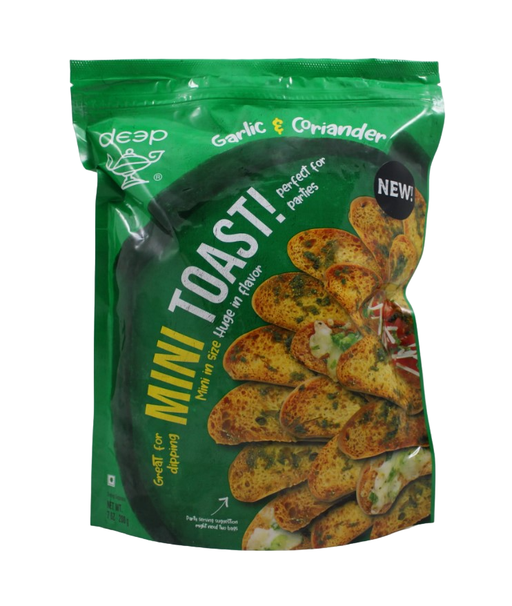 Deep Garlic And Coriander Mini Toast (200g  7Oz)